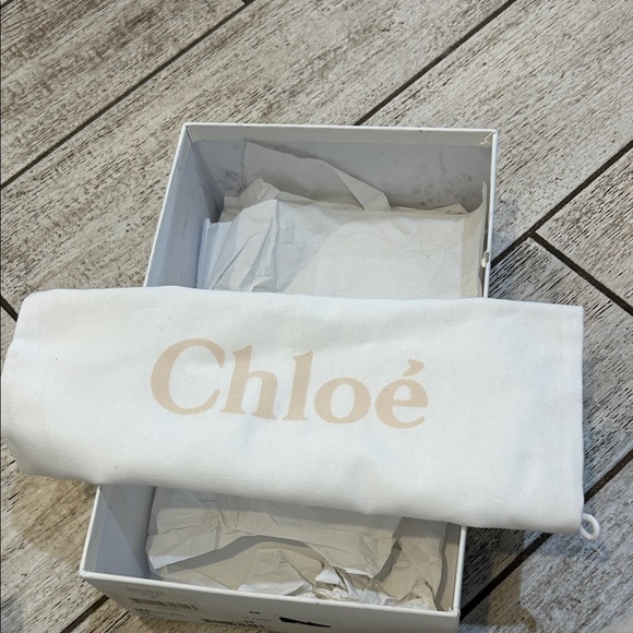 Chloe Black Scalloped Flats